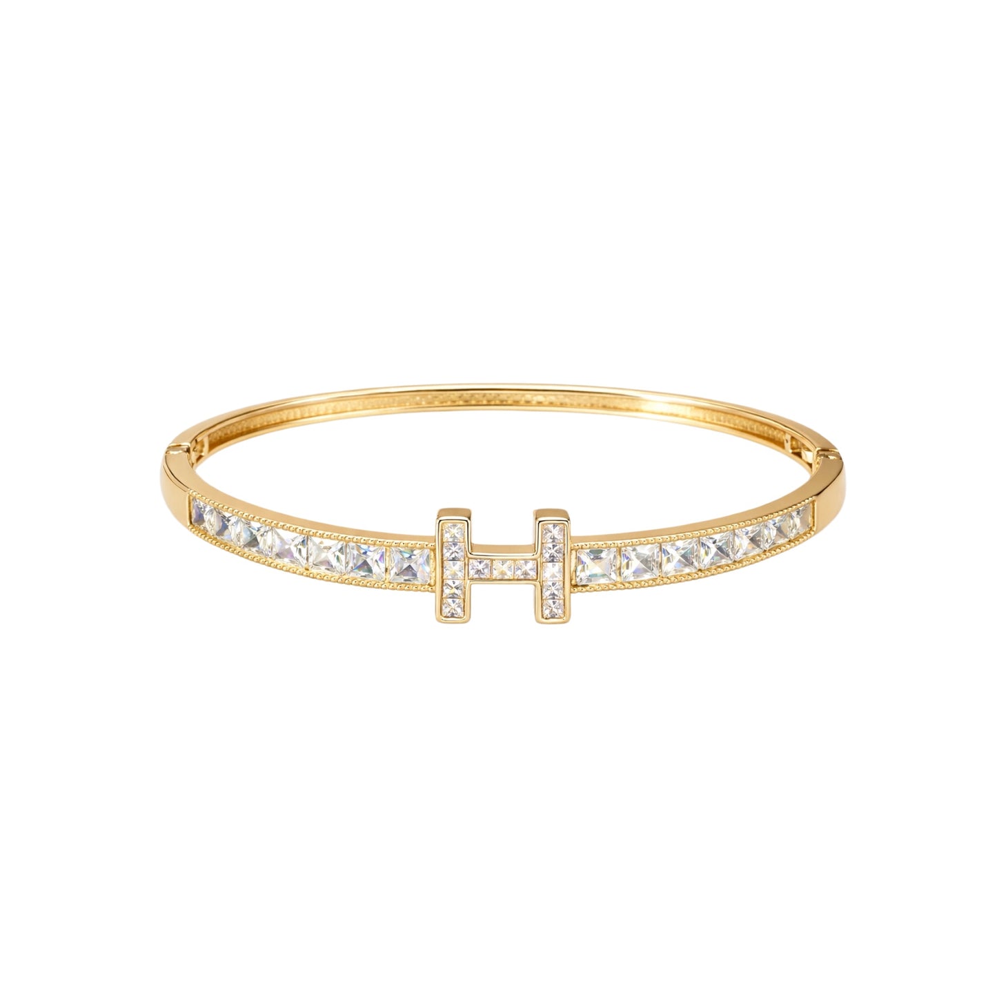 Hera Signature Bangle – Gold & Rose Gold