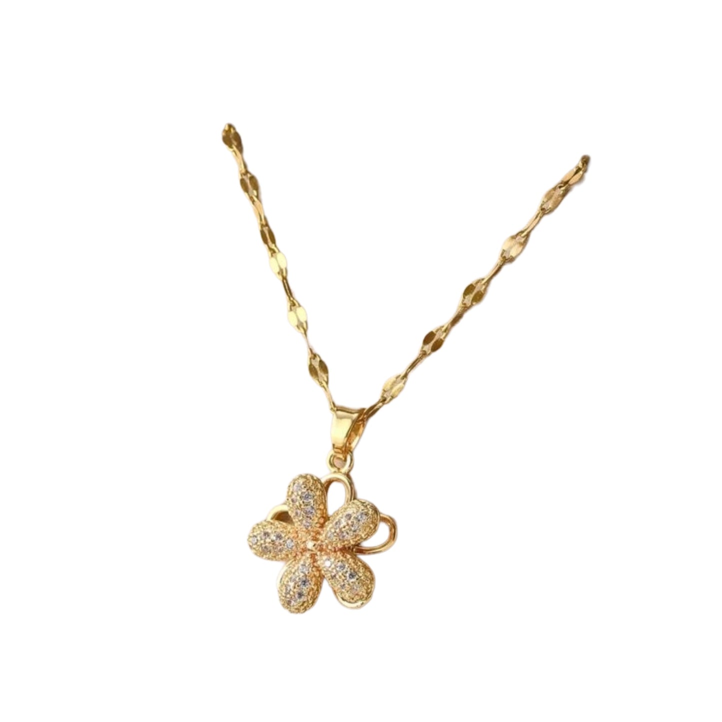 Bloom Pendant Necklace – Gold & Silver