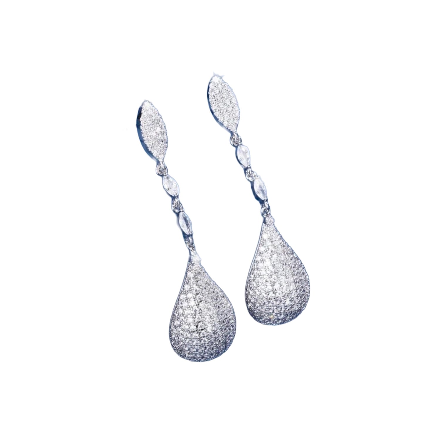 Frostline Drop Earrings