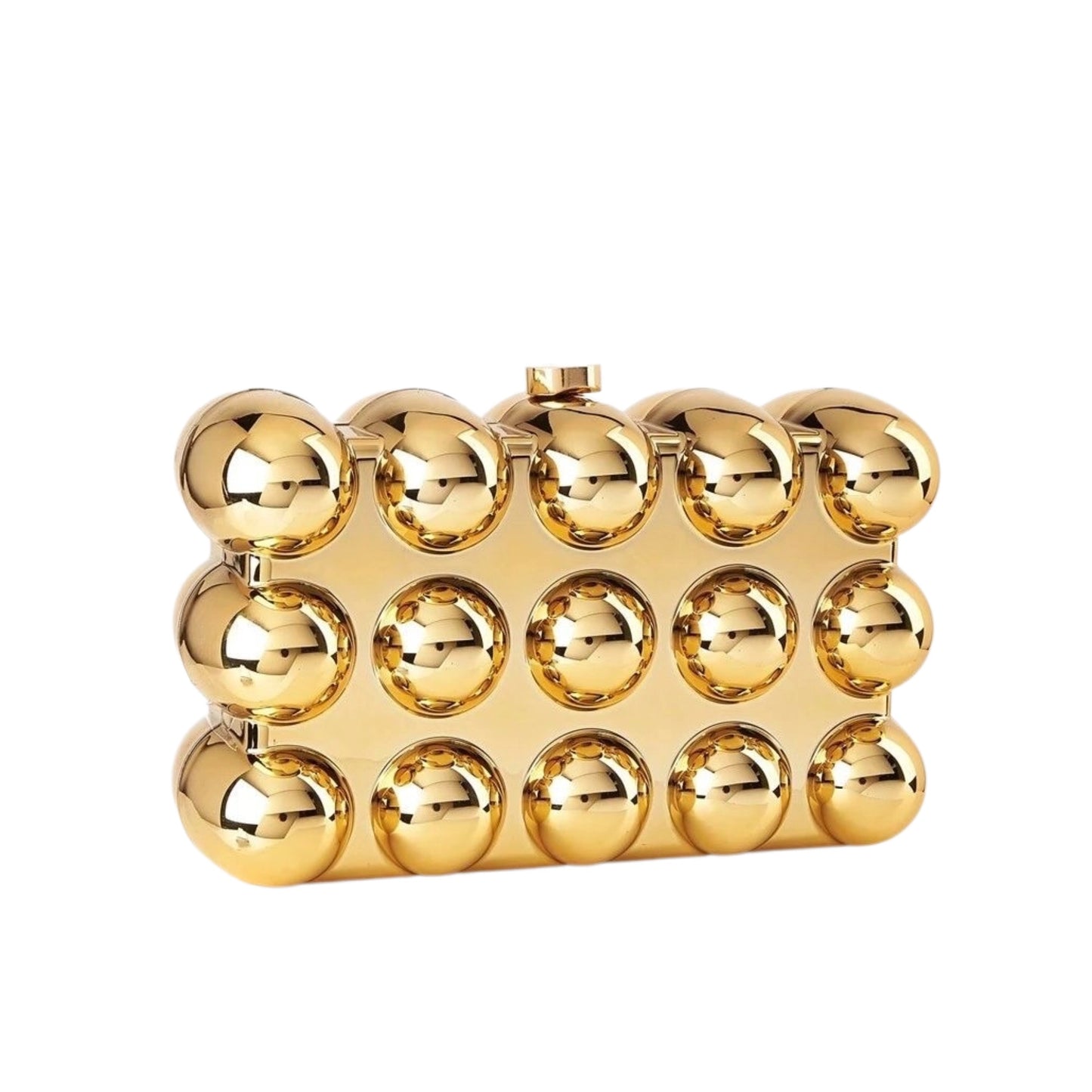 Écrin Mini Box Bag – Gold