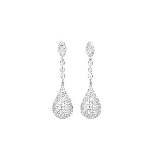 Frostline Drop Earrings