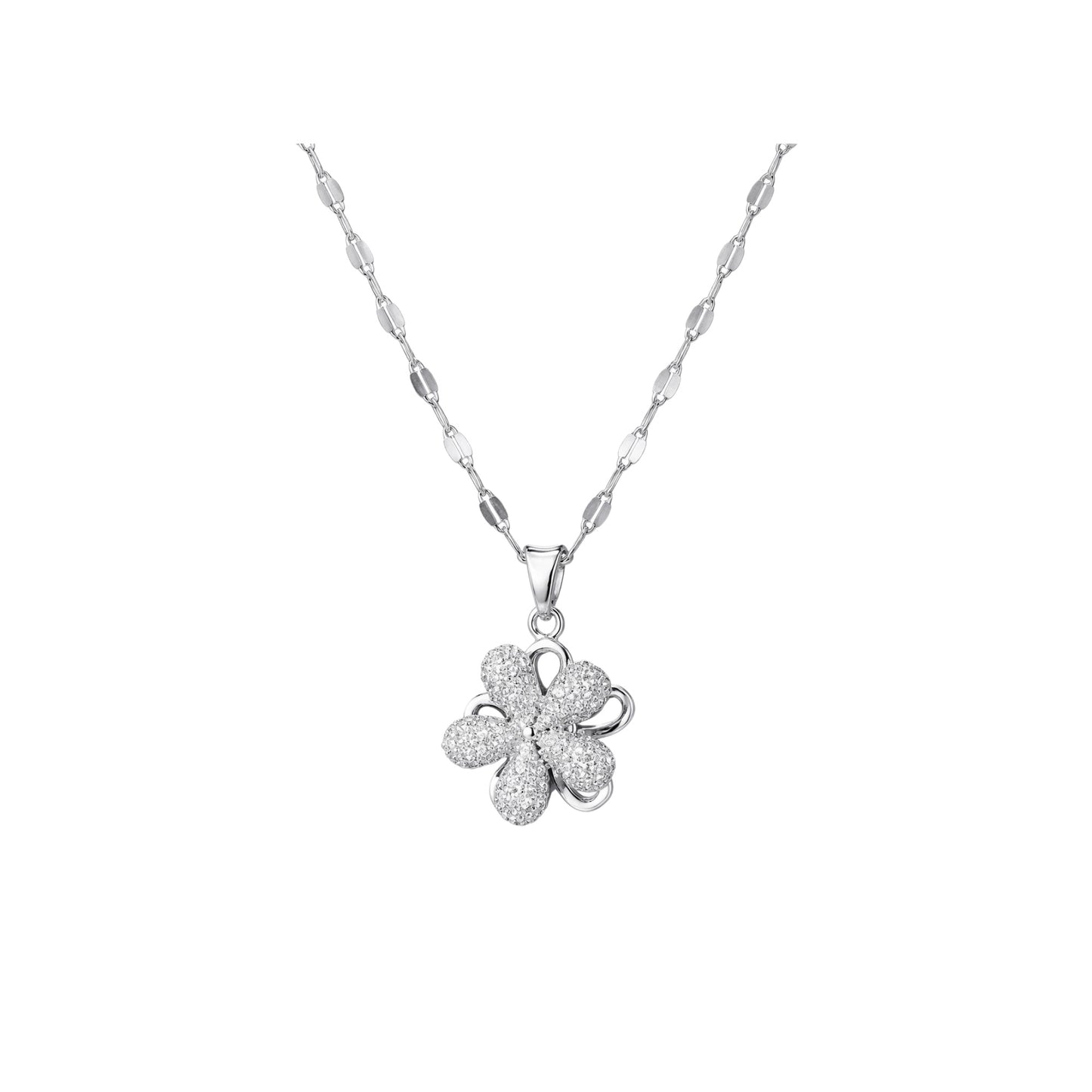Bloom Pendant Necklace – Gold & Silver