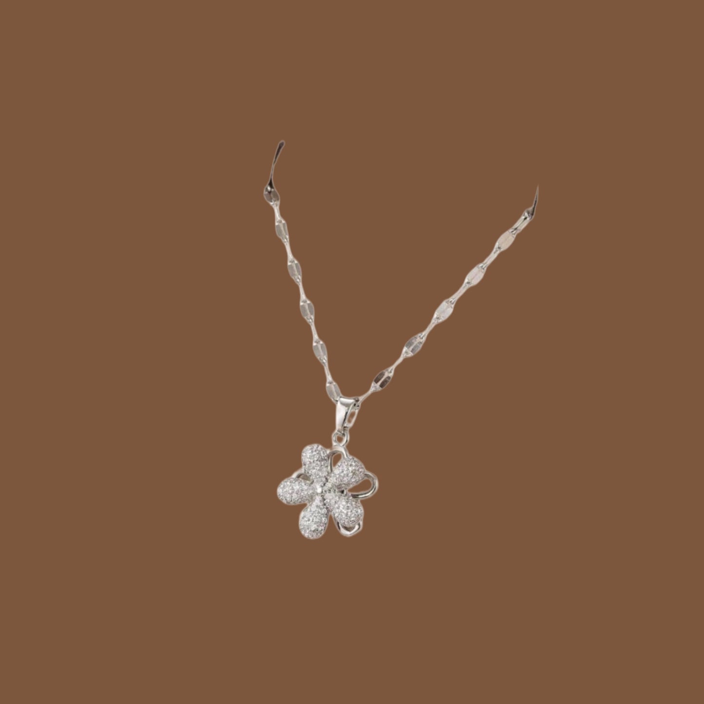 Bloom Pendant Necklace – Gold & Silver